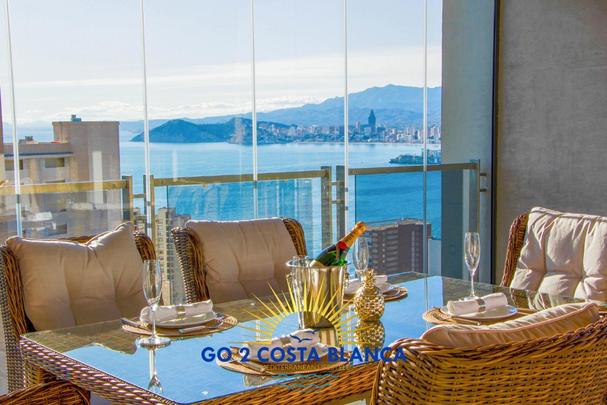 Bea's Seaview Home Deluxe Benidorm Exterior foto