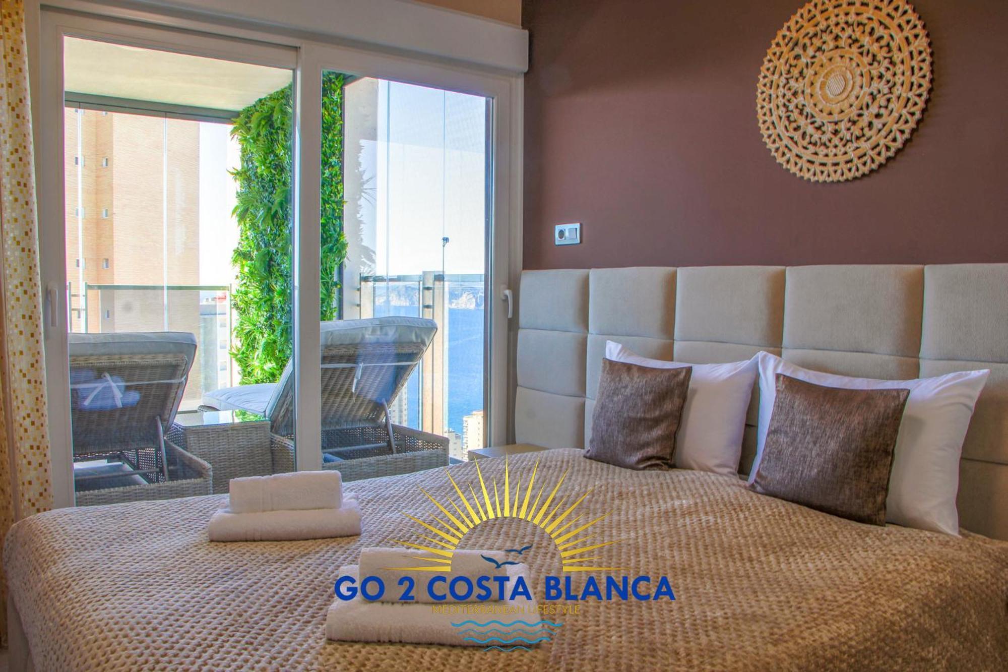 Bea's Seaview Home Deluxe Benidorm Exterior foto